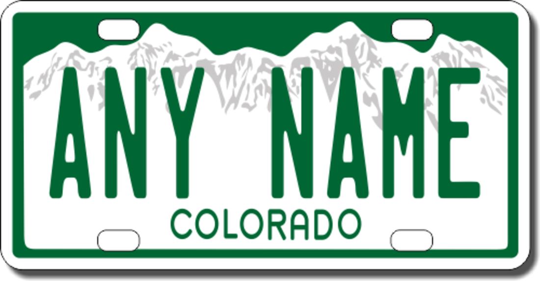 Colorado Special License Plates